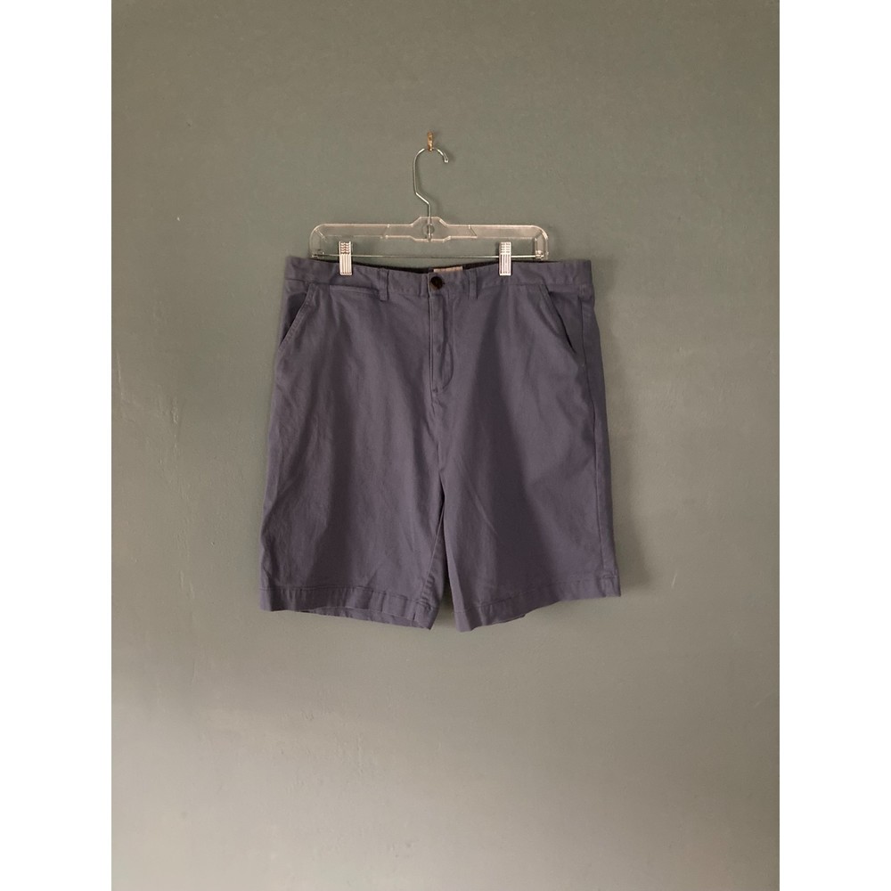 Jachs men's blue flat front shorts size 36